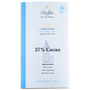 Dolfin 70g chokolade bar, lys chokolade