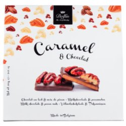 Dolfin Caramel &amp; Belgisk chocolate 200g (assorteret varianter)