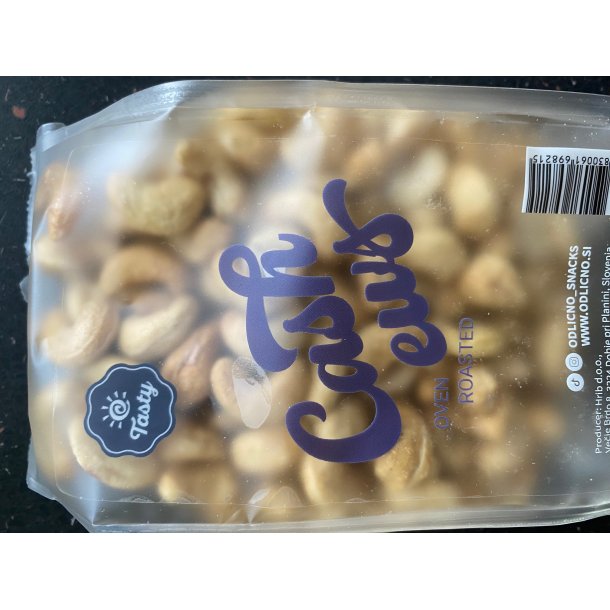 Tasty Cashewndder risted UDEN salt 250g