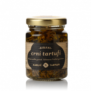 Sort trffel skiveskret i olivenolie 30 gr