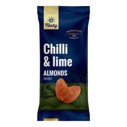 Tasty Mandler med Chili/Lime 60g(datovare)
