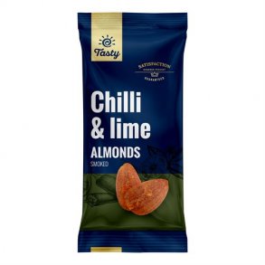 Tasty Mandler med Chili/Lime 60g(datovare)