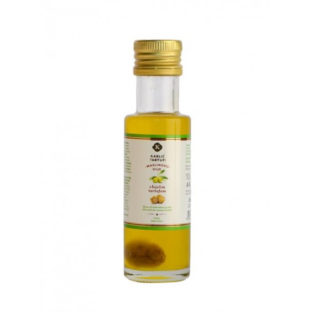Ekstra jomfru olivenolie m/hel hvid trffel 250 ml